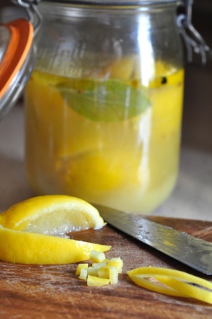 Preserved Lemons - Diced and Sliced