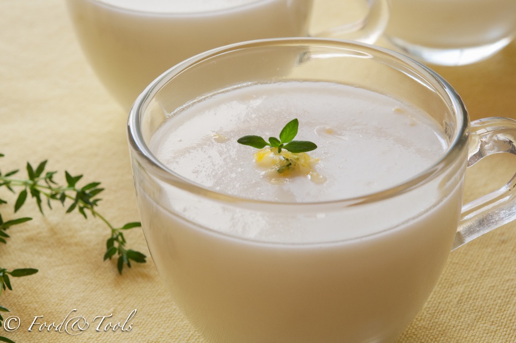 Lemon Posset with Fresh Thyme