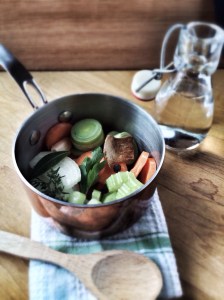 Ingredients for stock