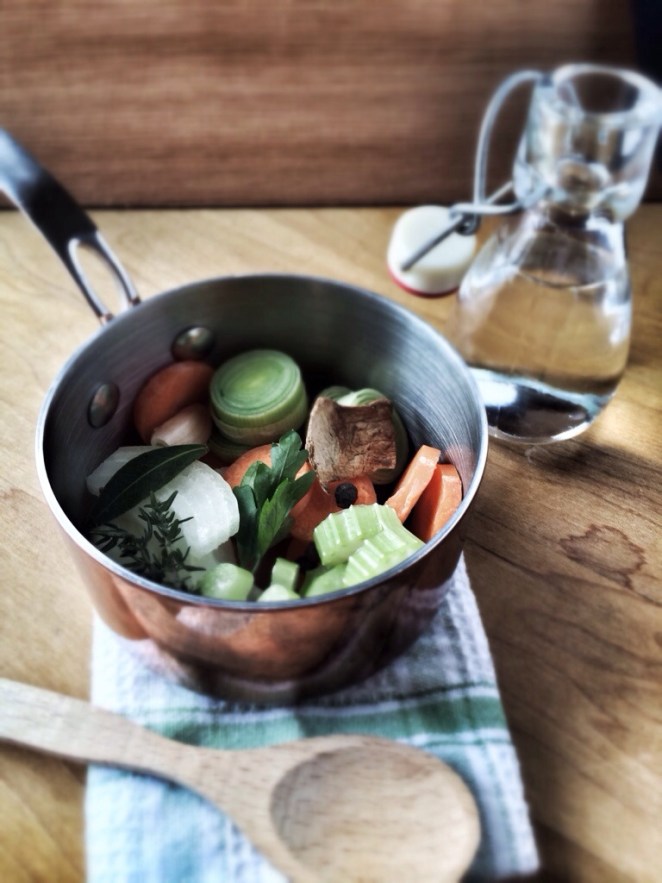 Ingredients for stock