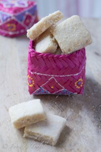 Shortbread sprinkled with Vanilla Sugar