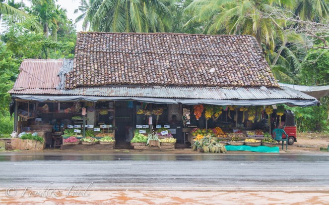 Fruit and Vegetable Stall in Sri Lanka
