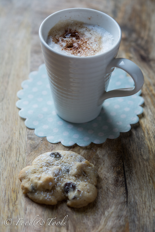 In My Kitchen February 2015 Coffee Mug with Chocolate Chip Cookie