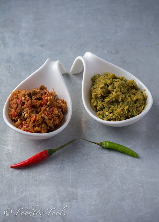 Thai Red and Green Curry Paste