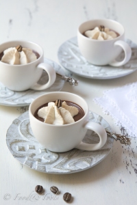 Espresso Cups with Chocolate and Coffee Cream *