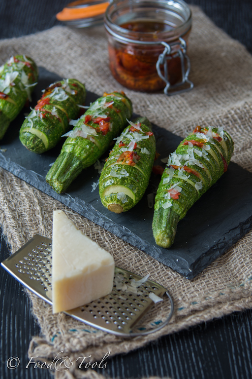 Hassleback Courgettes