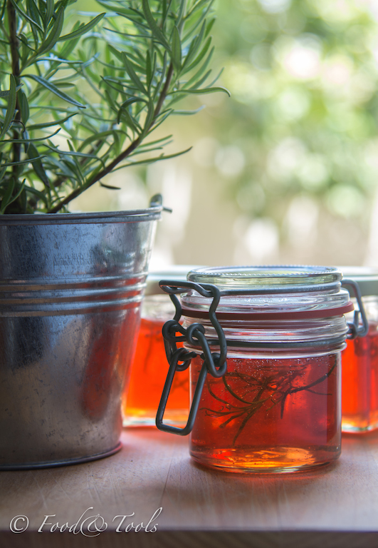 Apple Jelly with Rosemary